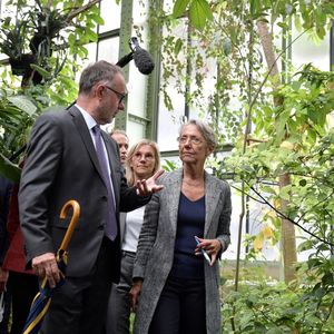 La nouvelle Première ministre, Elisabeth Borne, en déplacement à Paris le 23 mai 2022