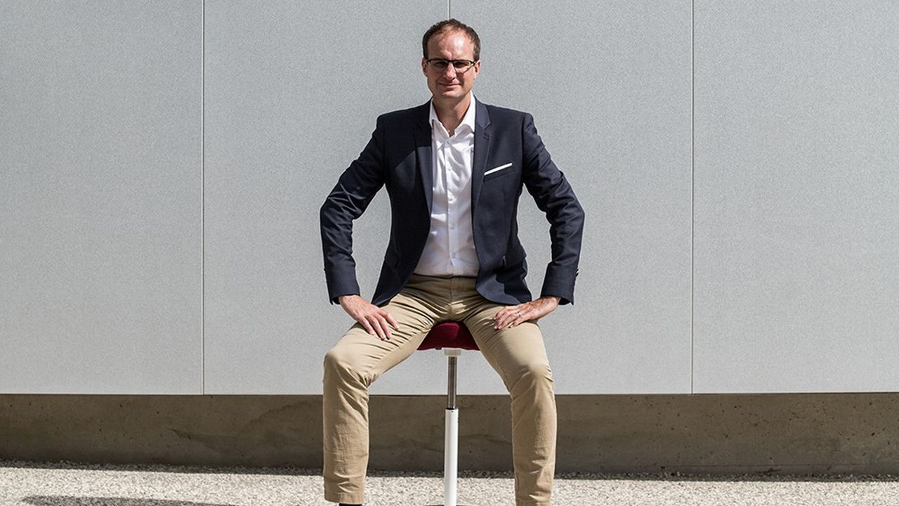 Benoît Lemaignan, cofondateur et PDG de Verkor à Grenoble, le 23 mai 2022.