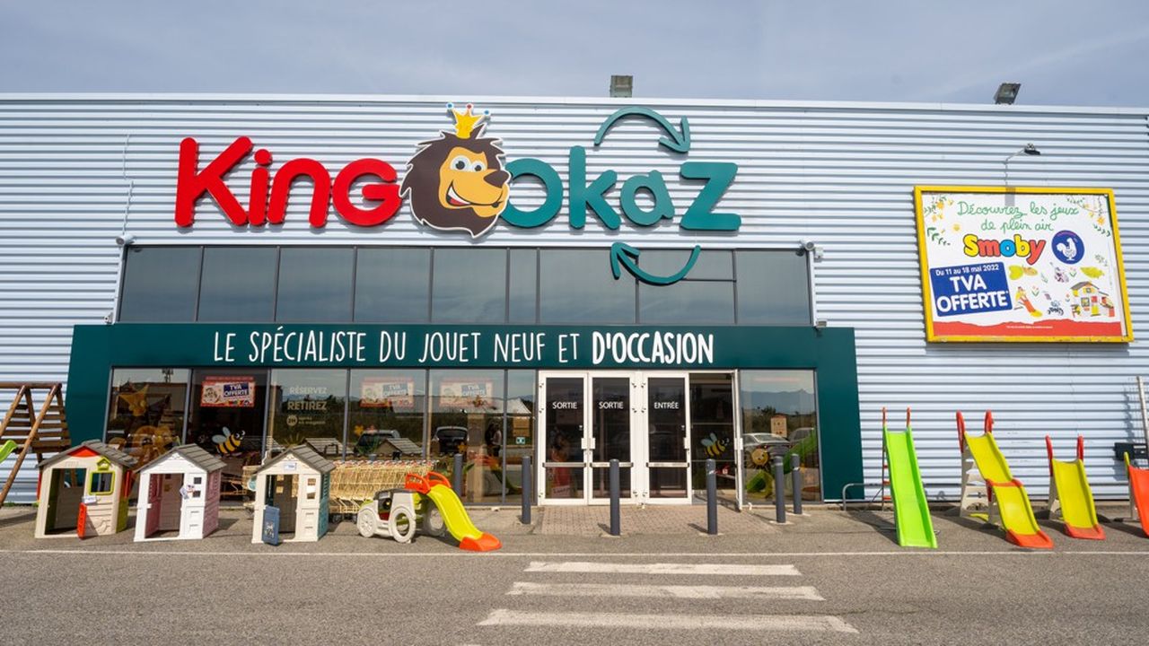 King Jouet lance King Okaz, un concept qui vend des jouets d'occasion rachetés aux clients de King Jouet.