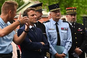 Emmanuel Macron ce jeudi dans le Tarn.
