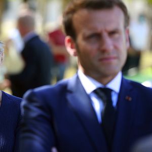 La cheffe du gouvernement, Elisabeth Borne, et le président de la République Emmanuel Macron.