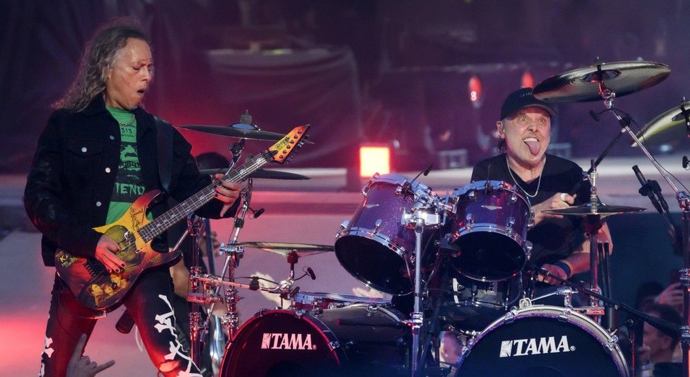 Metallica, groupe star du heavy metal, de retour en tête d'affiche au  Hellfest en 2024