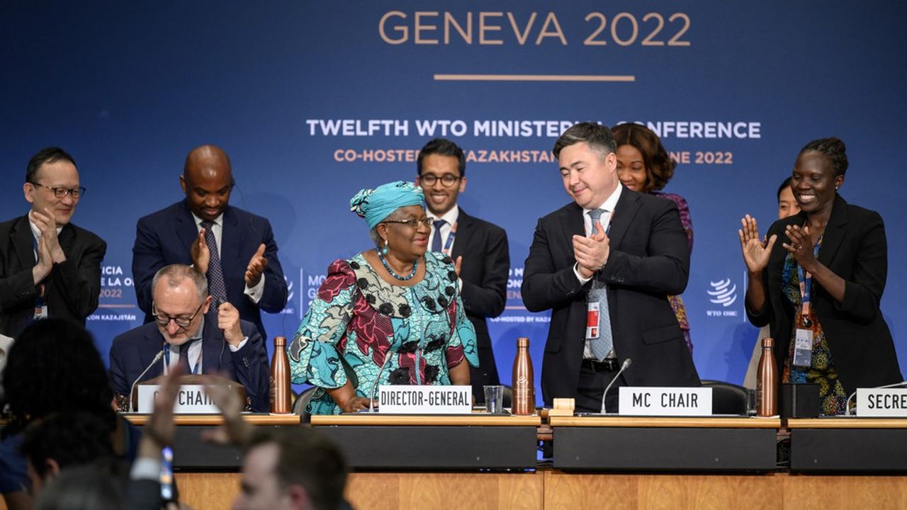 Au terme de négociations marathon, la directrice générale de l'OMC, Ngozi Okonjo-Iweala, revendique un large accord sans précédent.
