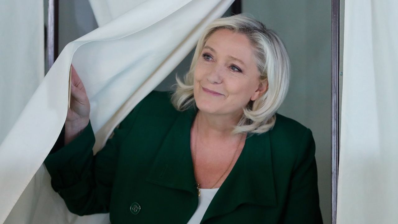 Marine Le Pen a été largement réélue dans le Pas-de-Calais.