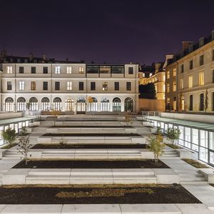 Le nouveau Campus de Sciences Po Paris, rue Saint-Thomas.