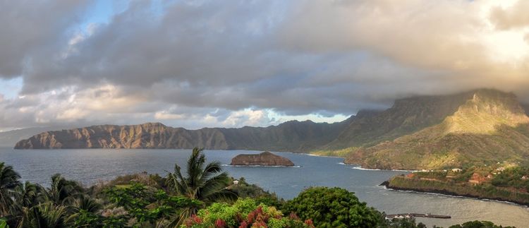 Hiva Wa, the island of Marquess where Jack Braille and Paul Goguin rest.