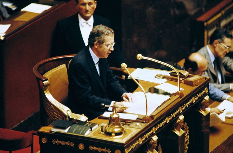 Louis Mermaz en 1981.
