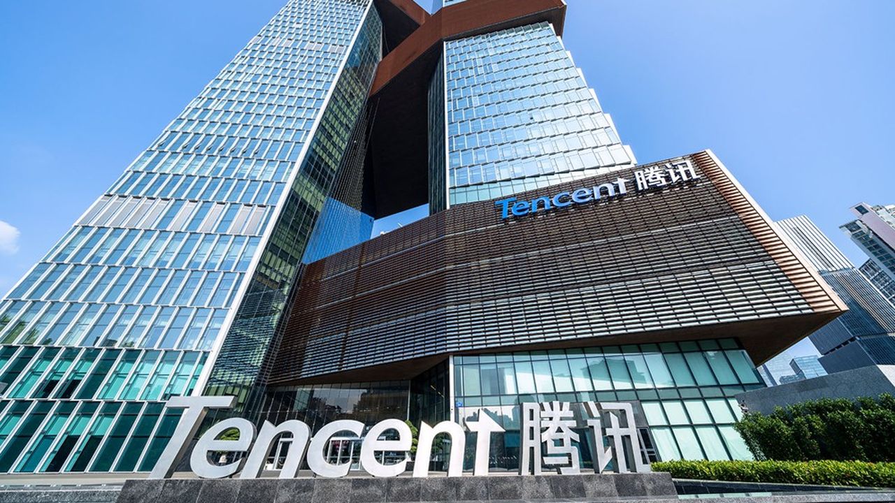 Tencent chute en Bourse après une annonce choc de son premier actionnaire | Les Echos