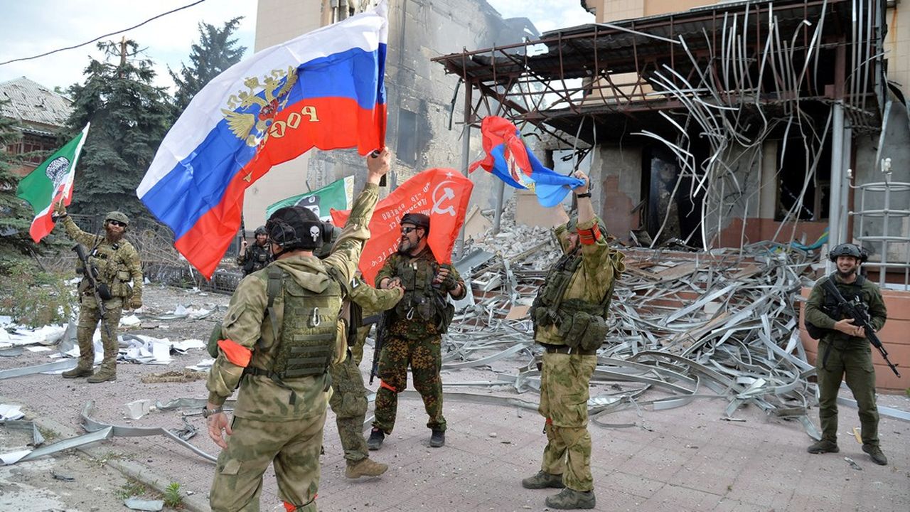 Guerre en Ukraine : Moscou gagne du terrain dans le Donbass | Les Echos