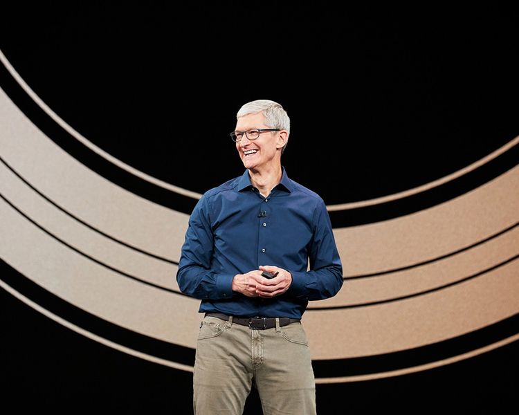 Tim Cook au Keynote Apple le 12 septembre 2018