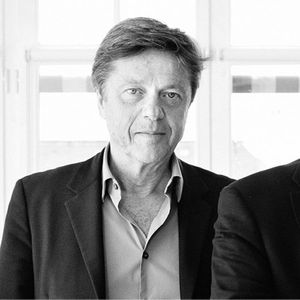 Les architectes Jean Pistre (à gauche) et Denis Valode.