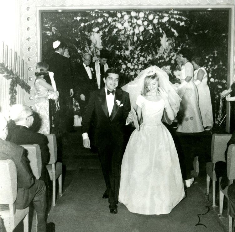 Le mariage de Ralph et Ricky Lauren en 1964