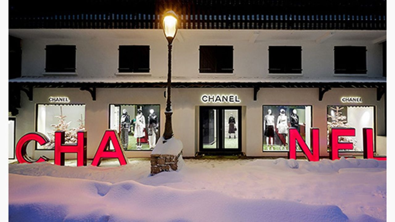Chanel à la neige