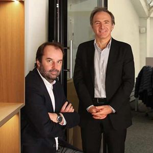 Les deux cofondateurs : Loïc Bocher (à gauche), directeur général, et Nicolas Orlowski, président.