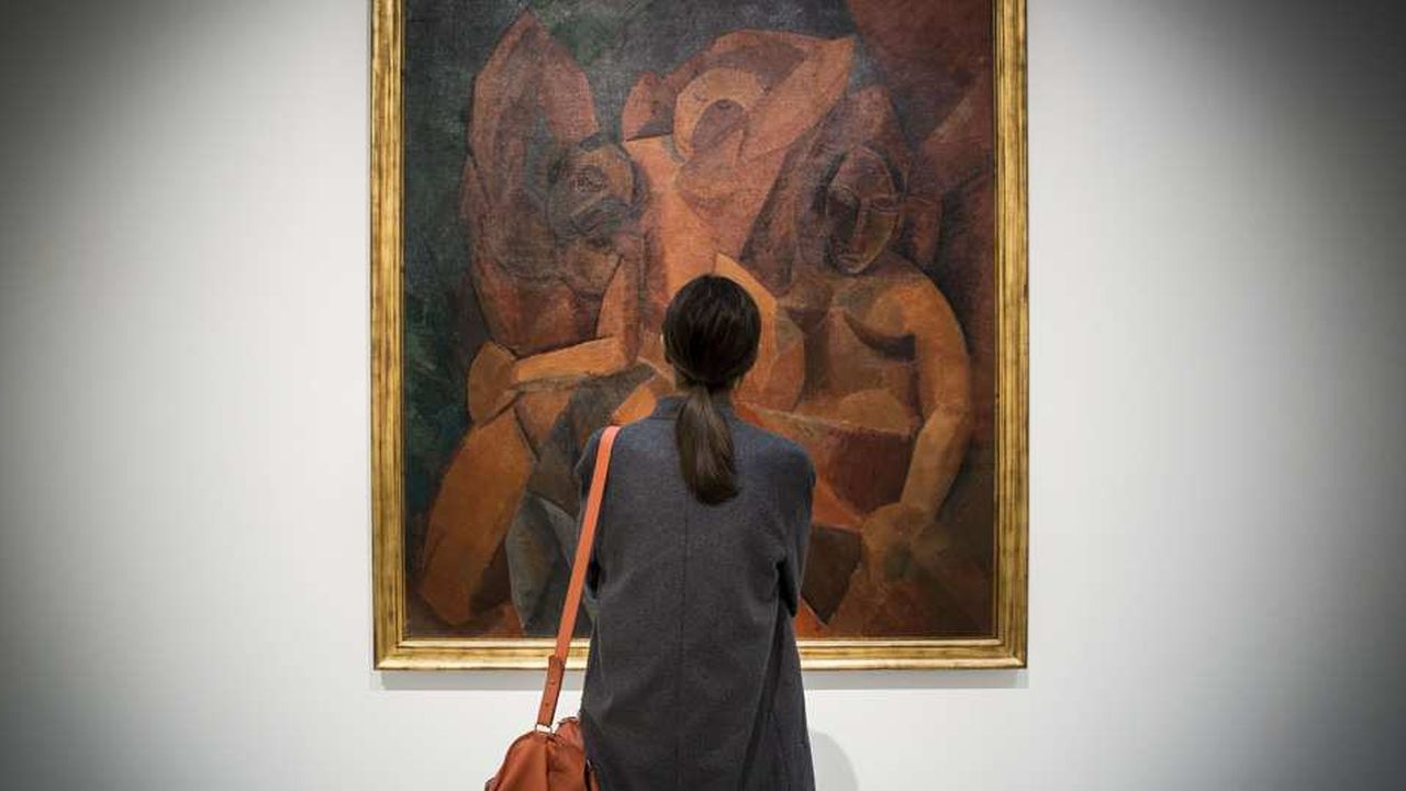 Salle des Picasso : Pablo PICASSO - Trois femmes 1908