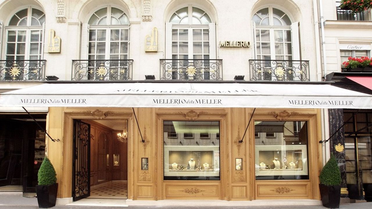 La boutique Mellerio au 9 rue de la paix.