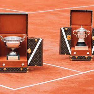 Les malles Louis Vuitton pour Roland-Garros