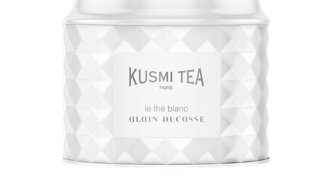 Thé blanc Alain Ducasse x Kusmi Tea