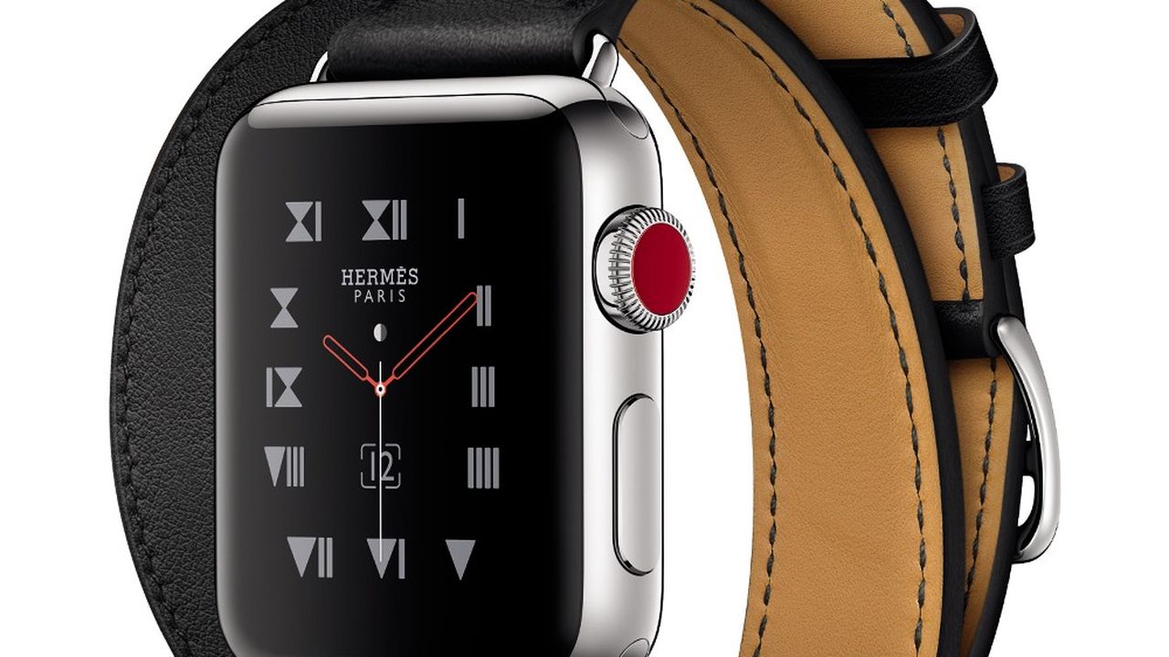 L'Apple Watch Hermès Series 3. Le bracelet « Médor ».
