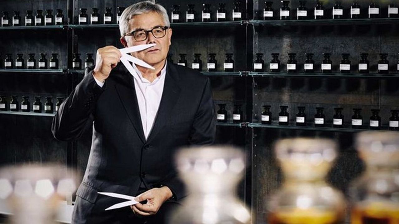 François Demachy, parfumeur-créateur, Parfums Christian Dior dans l'atelier de création