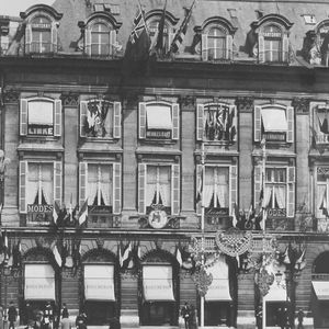 Archives Boucheron, façade de la boutique place Vendôme.