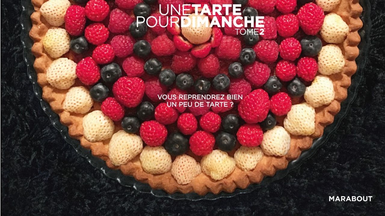 Couverture d' Une tarte pour dimanche Tome 2 de Caroline Lebar, aux éditions Marabout.