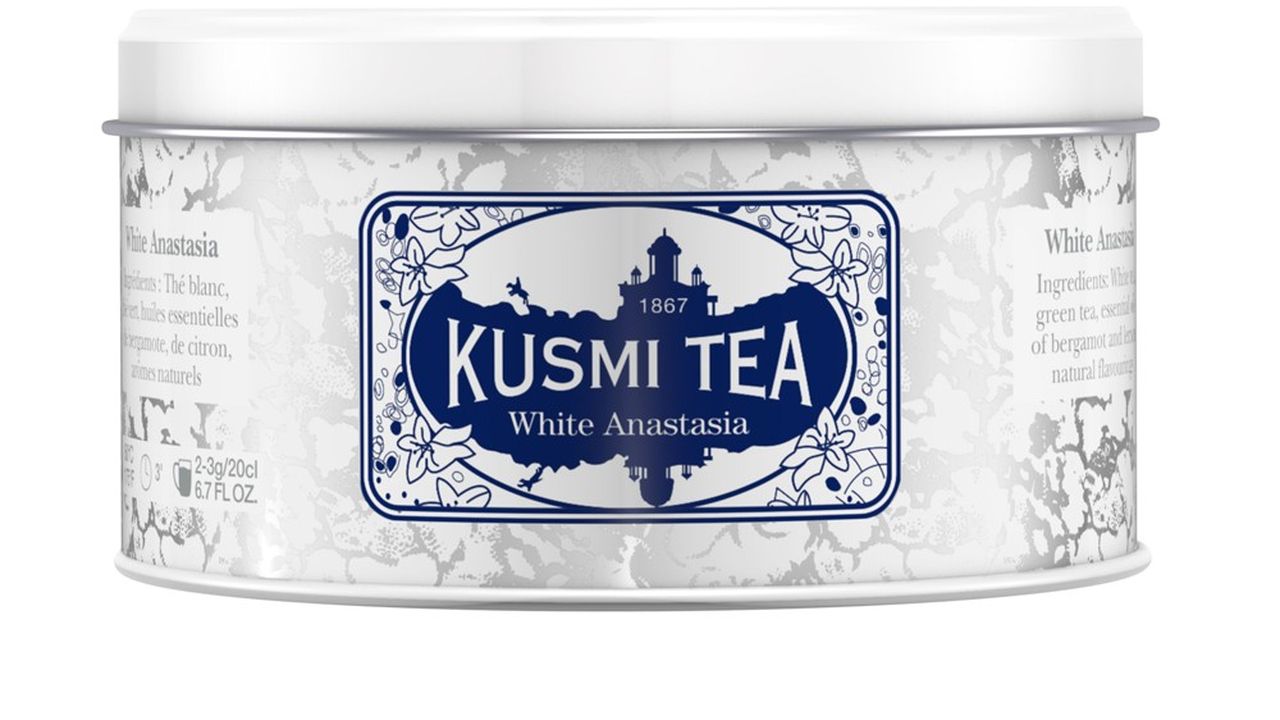 Thé blanc Kusmi Tea.