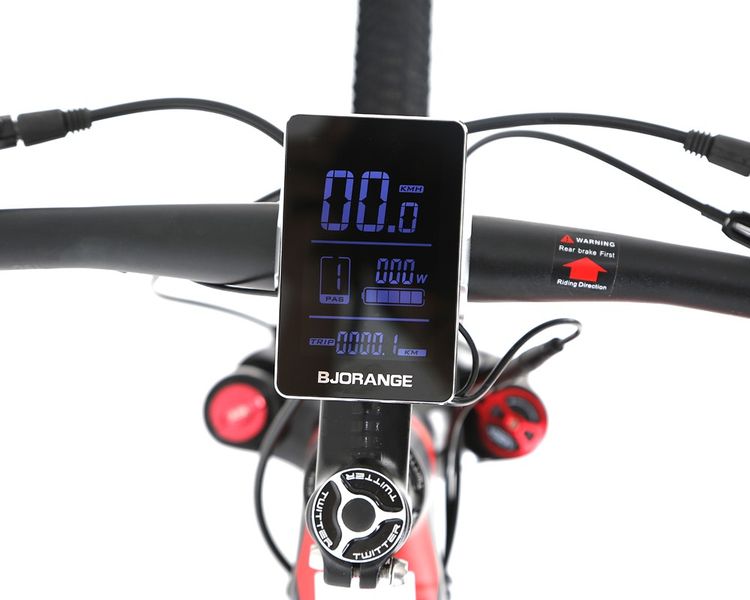 Cadran LCD du vélo électrique.