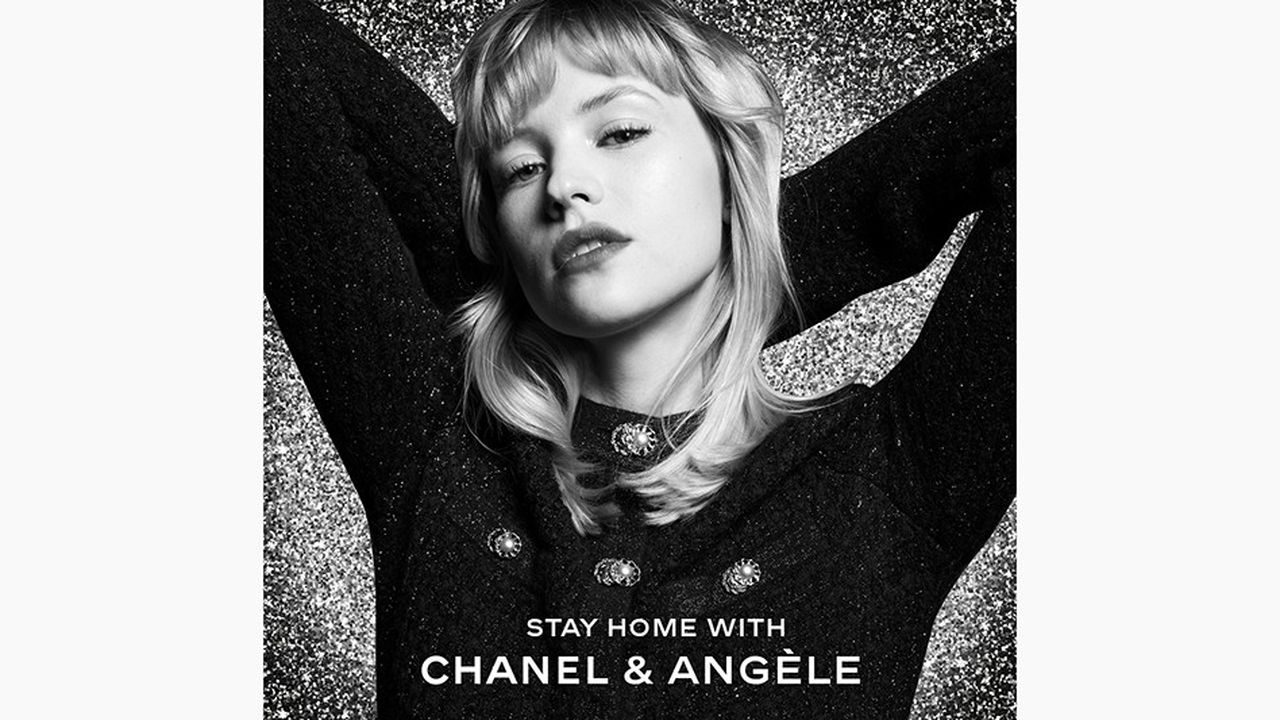 Stay home with Chanel & Angèle
