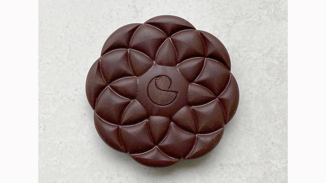 La fleur en chocolat d'Alain Ducasse et Cédric Grolet