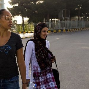 Kimberley Motley, à gauche, avec Gul Meena, une militante pour les droits des femmes en Afghanistan, en septembre 2017.