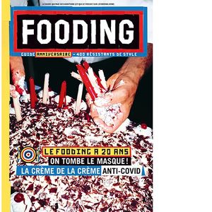 La couverture de l'édition 2021 du Fooding.