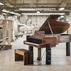 Un piano Steinway & Sons unique.