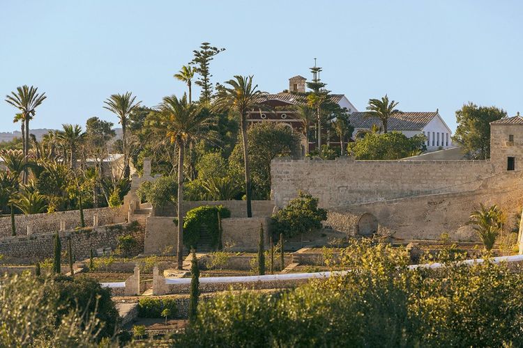 Les jardins de Santa Ponsa du Fontenille Menorca.