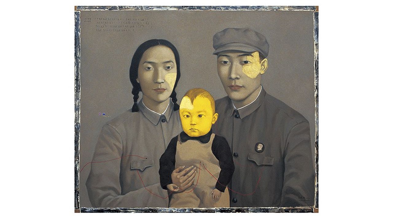 Zhang Xiaogang - Bloodline -Big Family No. 2 (1993)