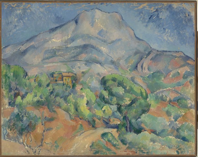 « Payasage. Montagne Sainte-Victoire» (1896-1898), de Paul Cézanne.