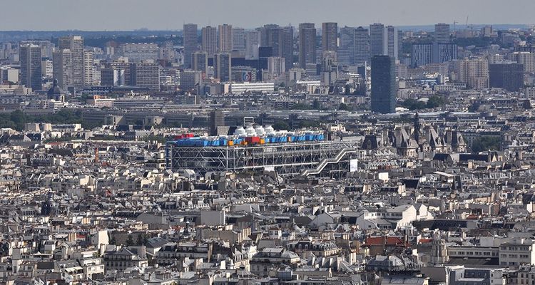 Le Centre Pompidou, au coeur de Paris, va fermer fin 2024, pour un chantier de rénovation qui devrait durer trois ans.
