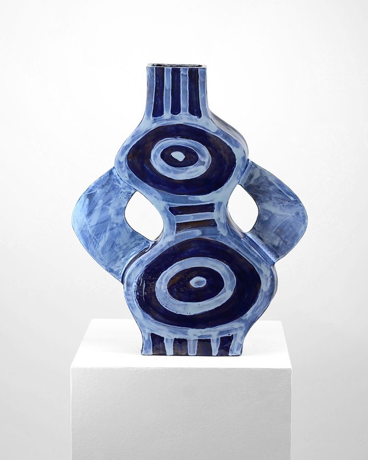 «Sans titre» (2021), sculpture en céramique émaillée d'Alice Gavalet.
