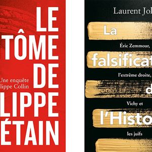 Le Fantôme de Philippe Pétain», de Philippe Collin et «La Falsification de l'histoire», de Laurent Joly.