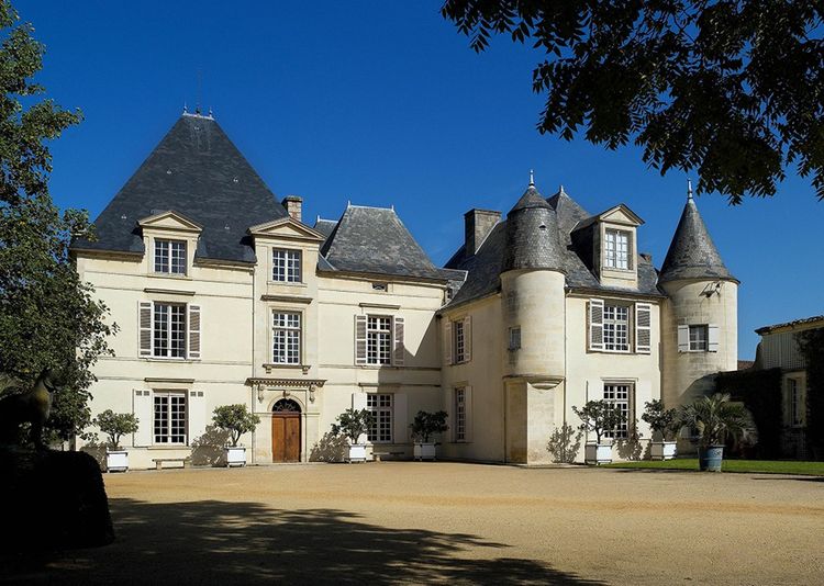 Château Haut-Brion à Pessac, un des fleurons du groupe Domaine Clarence Dillon, propriété du prince Robert de Luxembourg.
