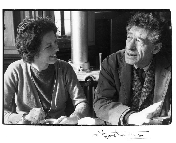 Annette et Alberto Giacometti, en 1964.