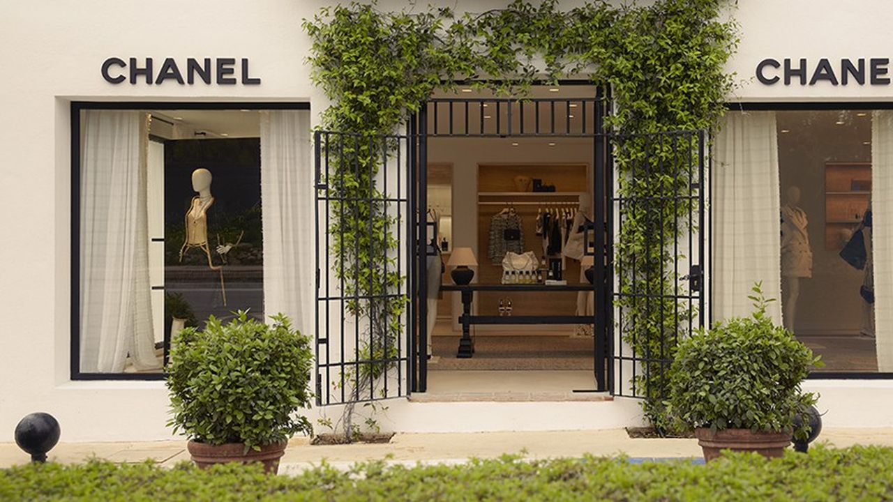 Boutique Chanel à Marbella.