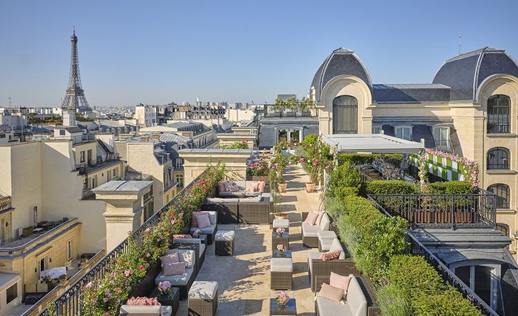 I Prefer Paris: Paris Rooftop Views: La Samaritaine, Hotel Le Fouquets, and  Institut du Monde Arabe