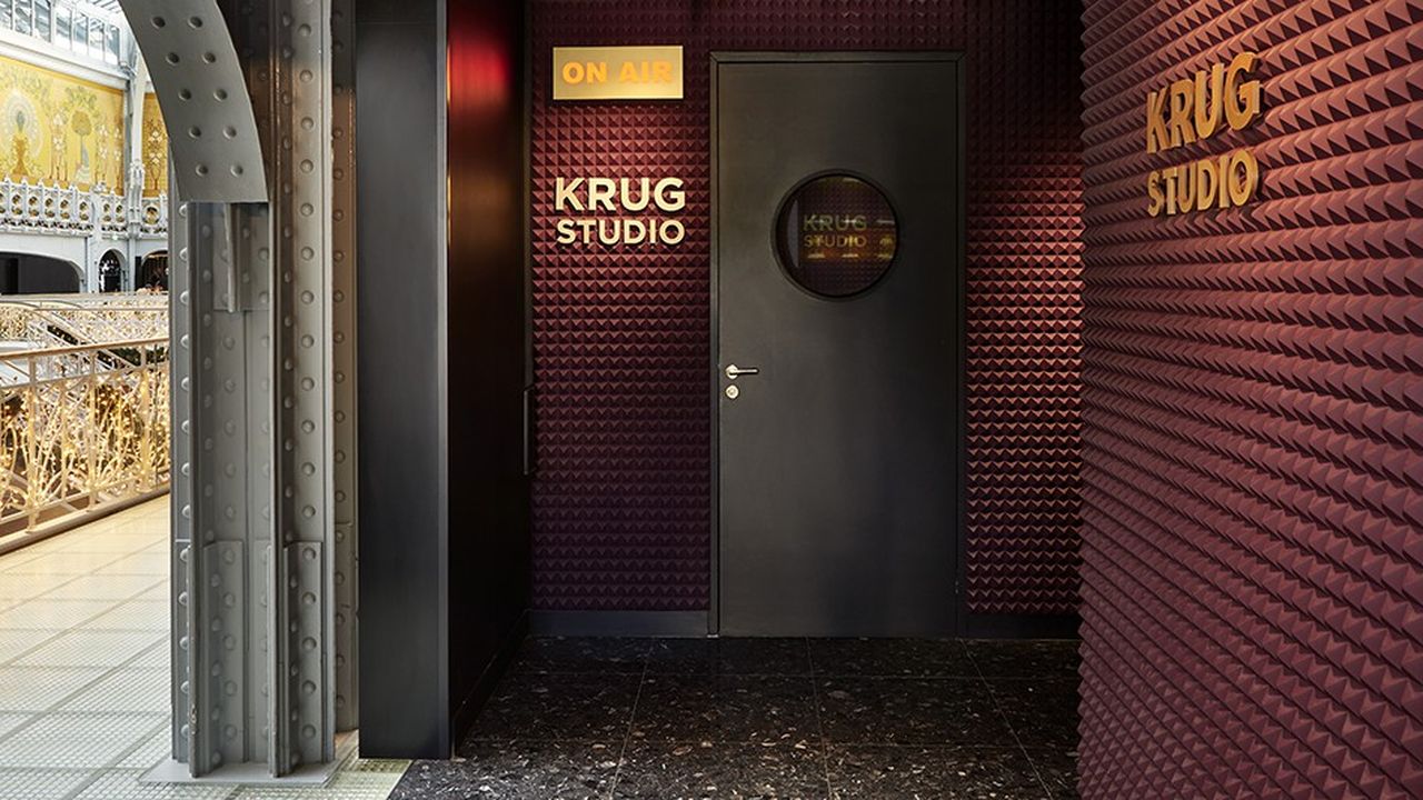 La Krug Studio, au cinquième étage de la Samaritaine.
