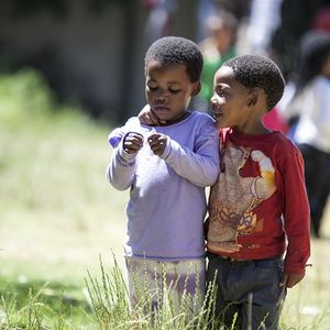Enfants qui participent au programme en Afrique du Sud
