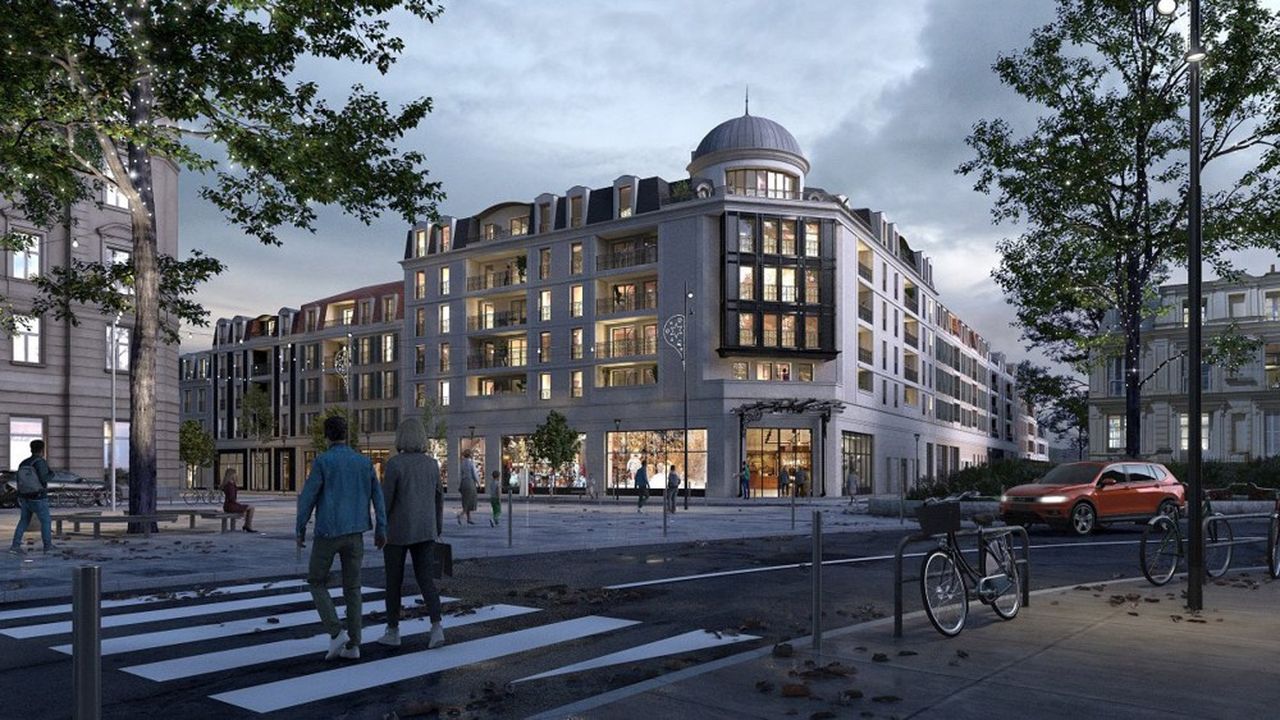 La résidence « Dôme des bords de Marne » sera composée de 158 logements.