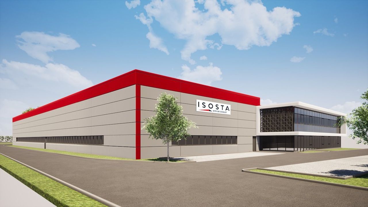 À Cholet, la future usine Isosta disposera d'une surface de production de 3.200 mètres carrés.