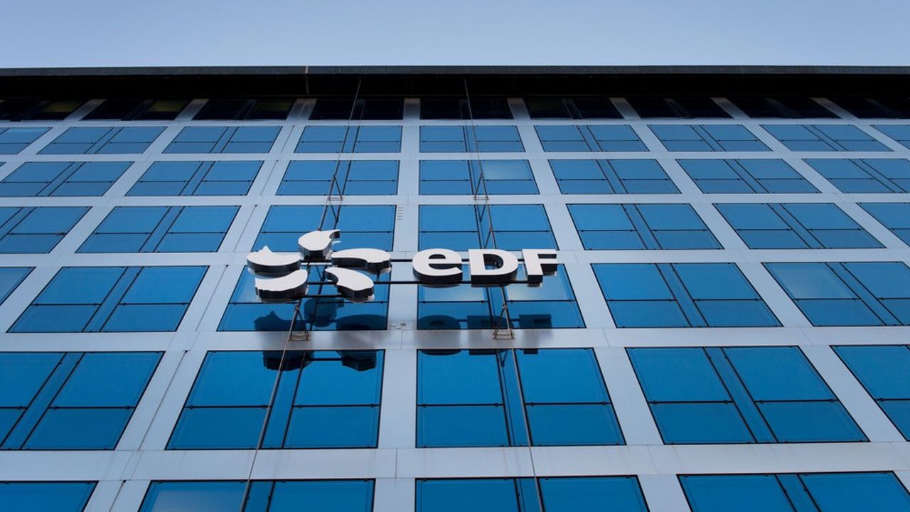 Le titre EDF est suspendu depuis mercredi matin.