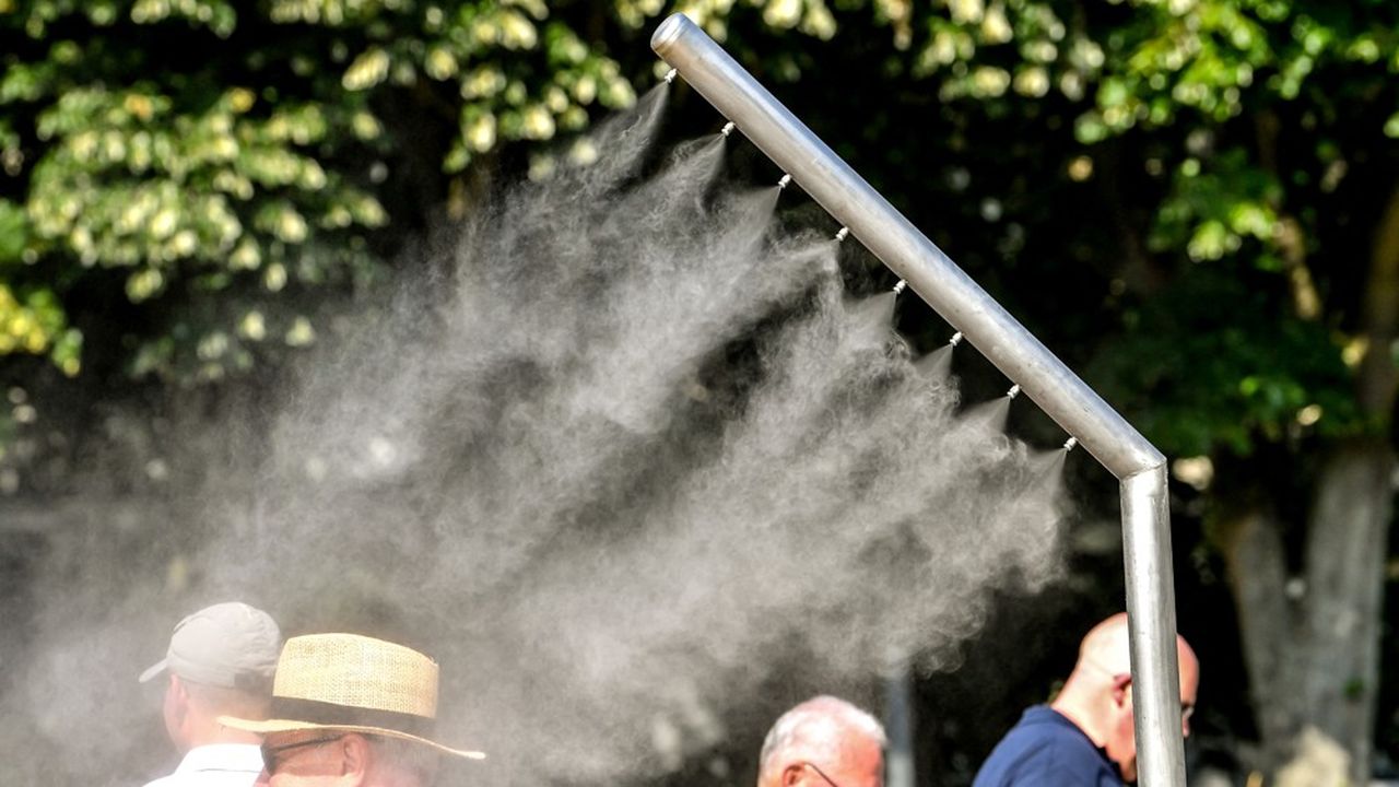 Canicule : comment les villes innovent face aux vagues de chaleur | Les  Echos