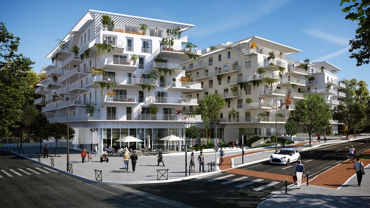 Un projet d'ensemble résidentiel dans le 9e arrondissement de Marseille que Coffim doit livrer fin 2022. Il comprendra huit immeubles, cinq maisons et des commerces en pied de bâtiments.